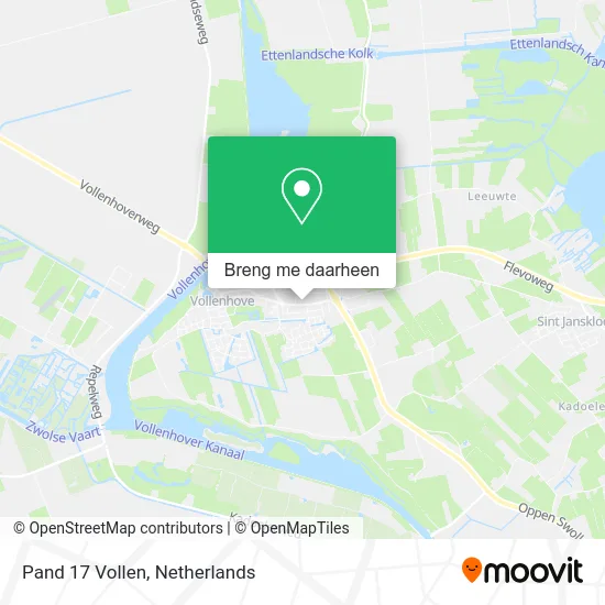 Pand 17 Vollen kaart
