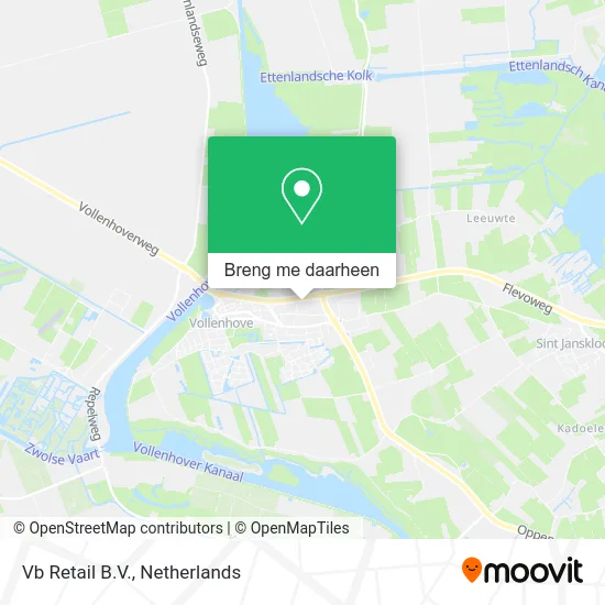 Vb Retail B.V. kaart