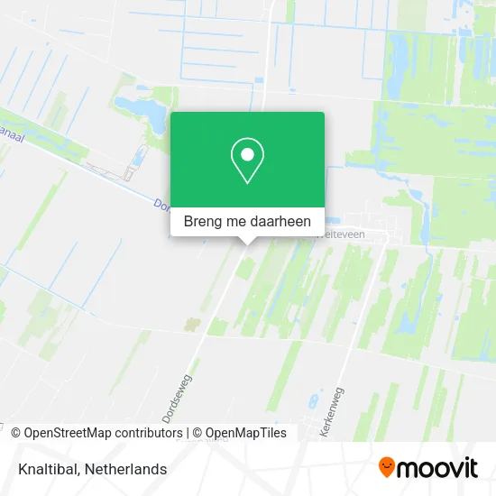 Knaltibal kaart