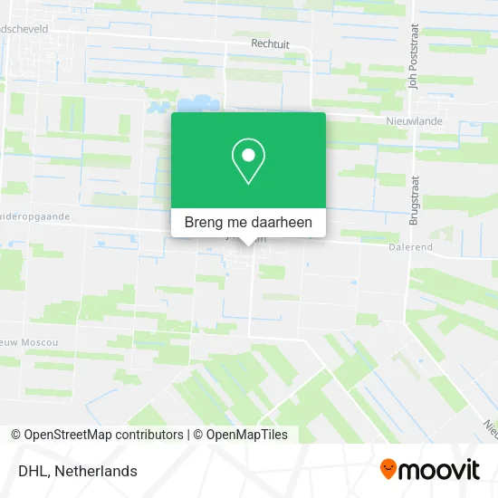 DHL kaart