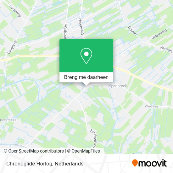 Chronoglide Horlog kaart