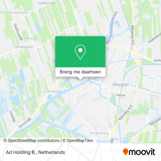 Ad Holding B. kaart