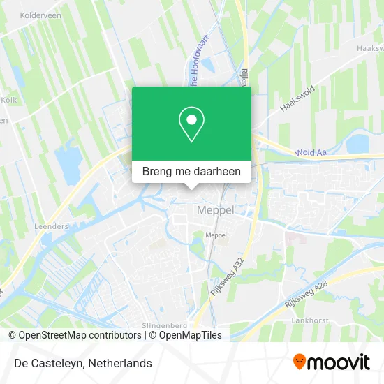 De Casteleyn kaart