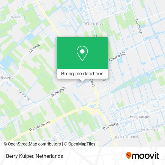 Berry Kuiper kaart