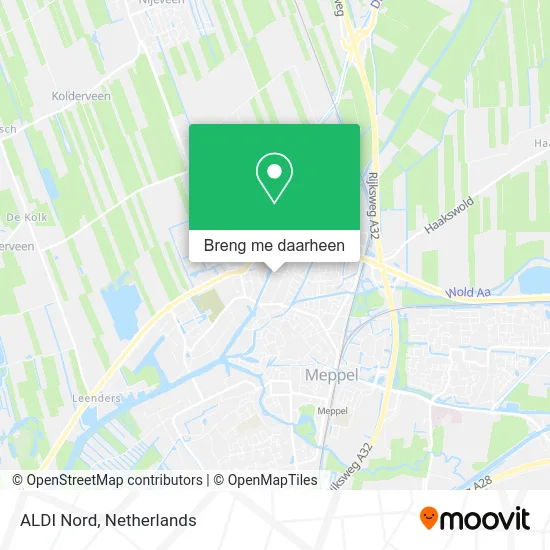 ALDI Nord kaart