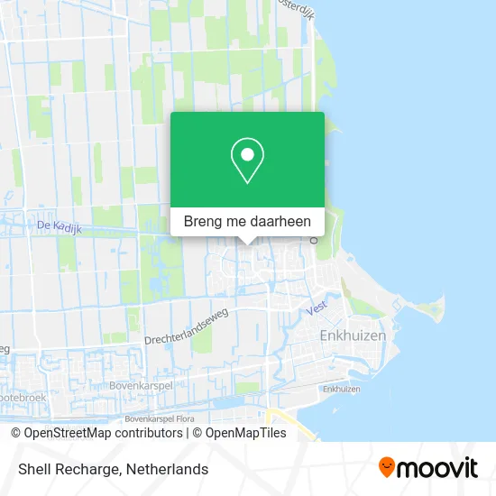 Shell Recharge kaart