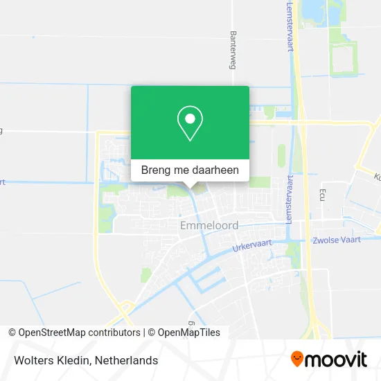 Wolters Kledin kaart