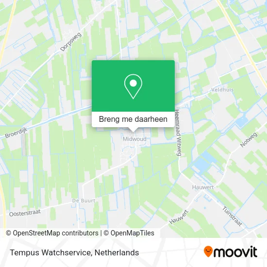 Tempus Watchservice kaart