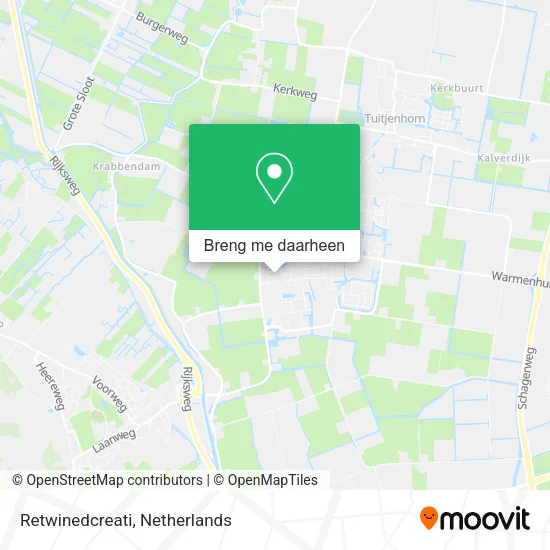 Retwinedcreati kaart