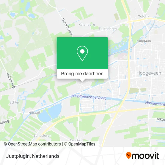 Justplugin kaart