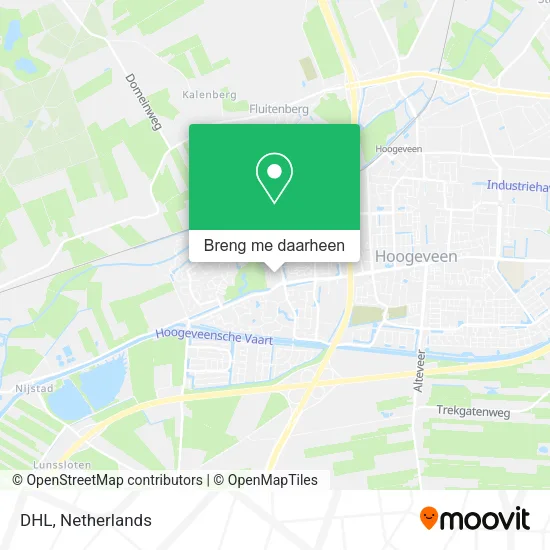 DHL kaart