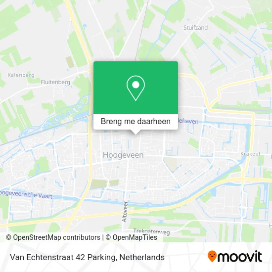 Van Echtenstraat 42 Parking kaart