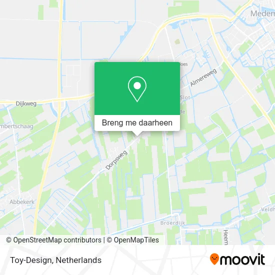 Toy-Design kaart