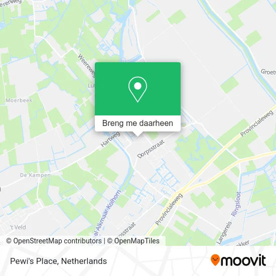 Pewi's Place kaart