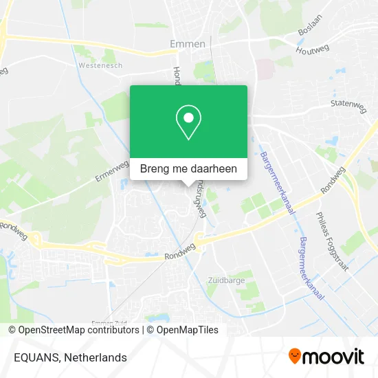 EQUANS kaart