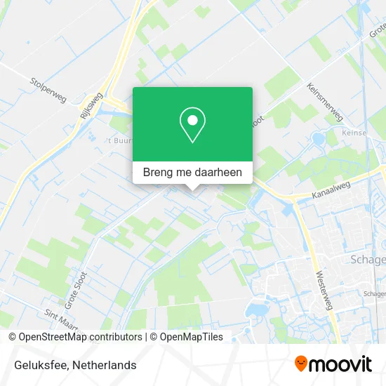 Geluksfee kaart