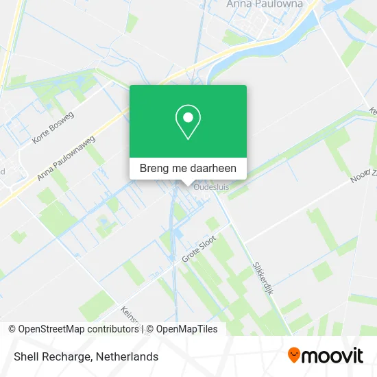 Shell Recharge kaart