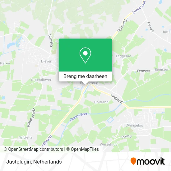 Justplugin kaart