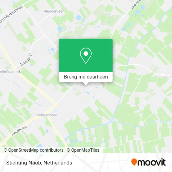 Stichting Naob kaart