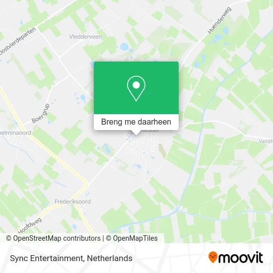 Sync Entertainment kaart