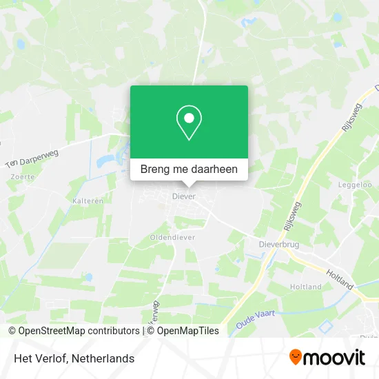 Het Verlof kaart