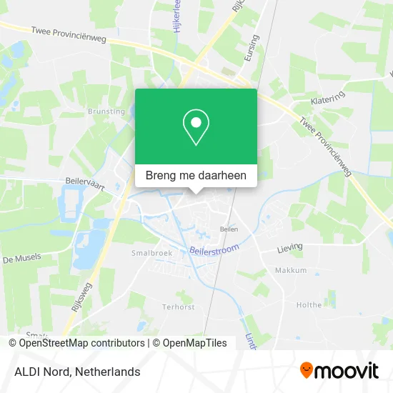 ALDI Nord kaart