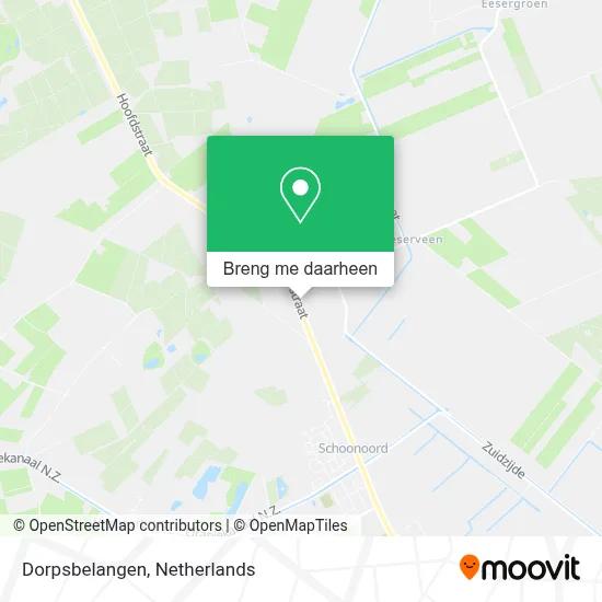 Dorpsbelangen kaart