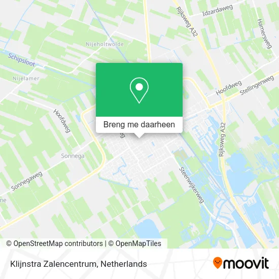 Klijnstra Zalencentrum kaart