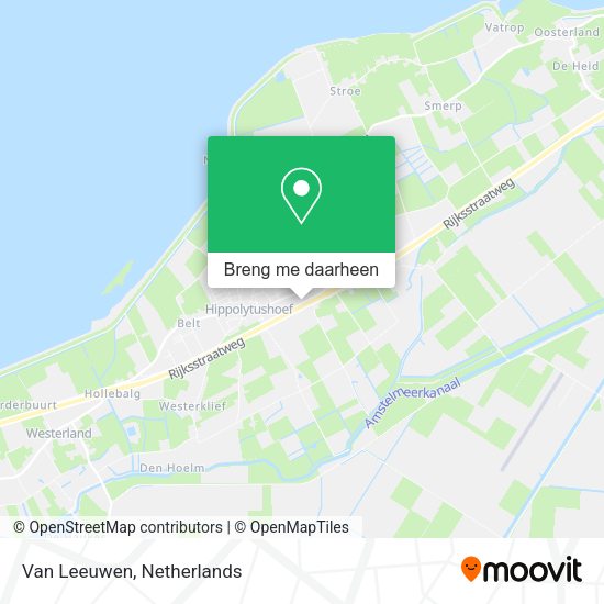 Van Leeuwen kaart