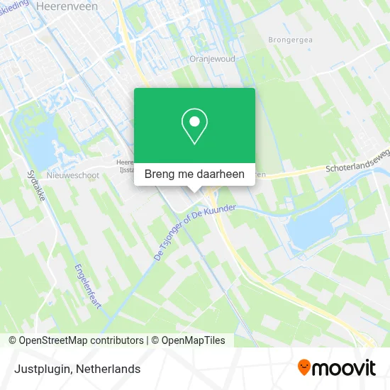 Justplugin kaart