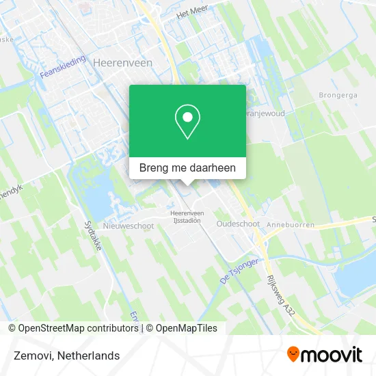 Zemovi kaart