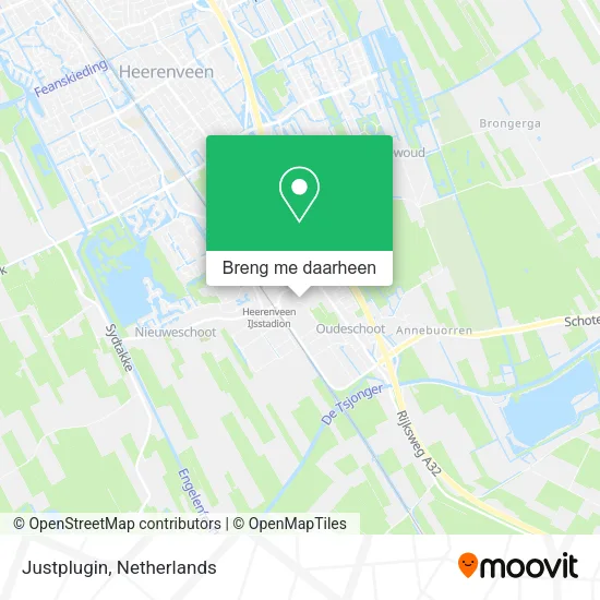 Justplugin kaart