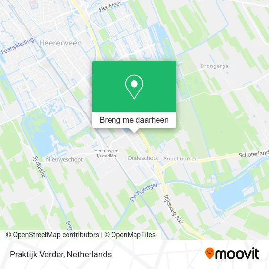 Praktijk Verder kaart