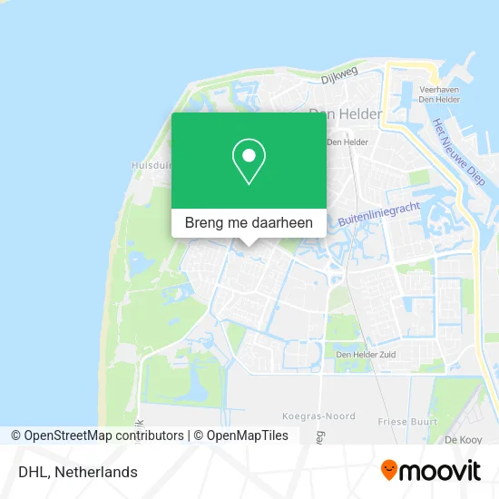 DHL kaart