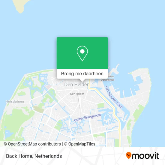 Back Home kaart