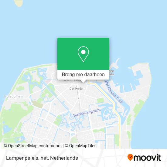 Lampenpaleis, het kaart