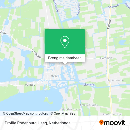 Profile Rodenburg Heeg kaart