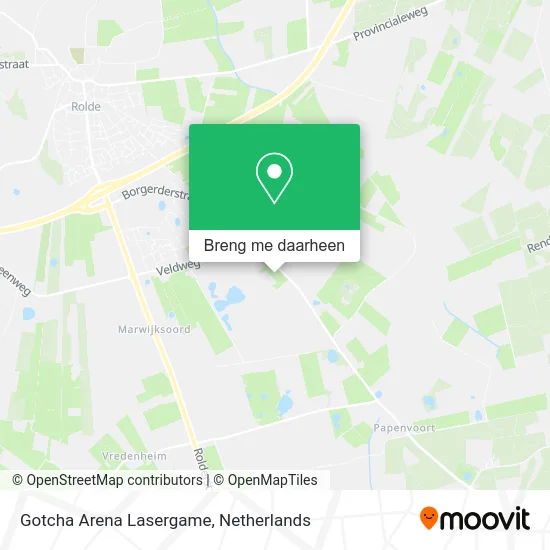 Gotcha Arena Lasergame kaart