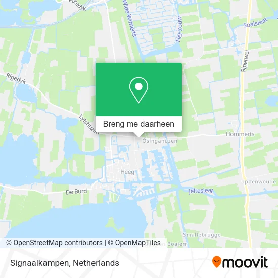 Signaalkampen kaart