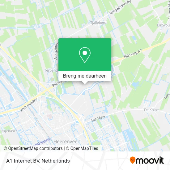 A1 Internet BV kaart