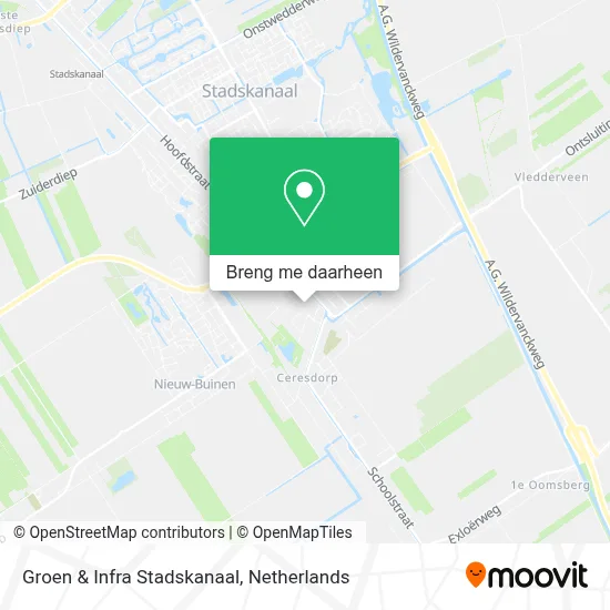 Groen & Infra Stadskanaal kaart