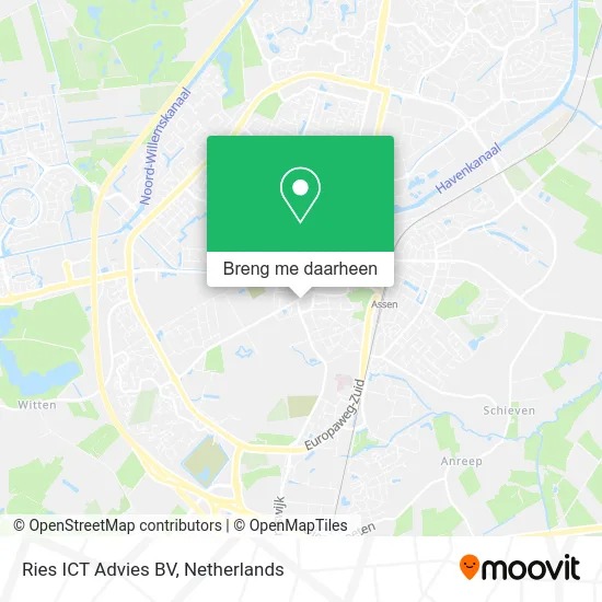 Ries ICT Advies BV kaart