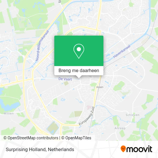 Surprising Holland kaart