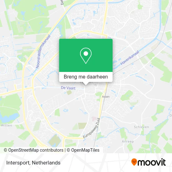 Intersport kaart