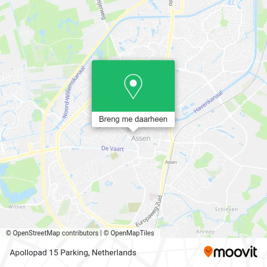 Apollopad 15 Parking kaart