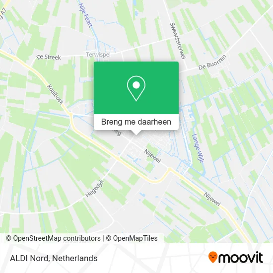 ALDI Nord kaart