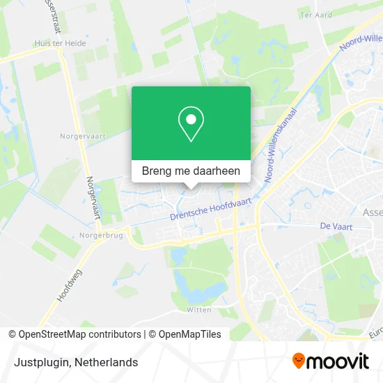 Justplugin kaart