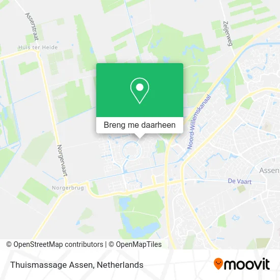 Thuismassage Assen kaart