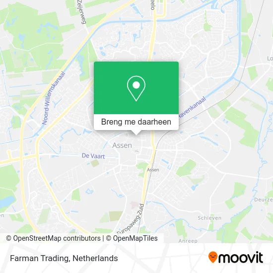 Farman Trading kaart