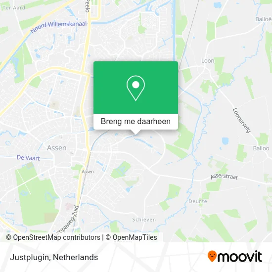 Justplugin kaart